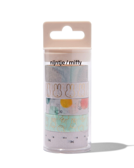 HEMA: Nijntje Washi Tape 5-Pack 