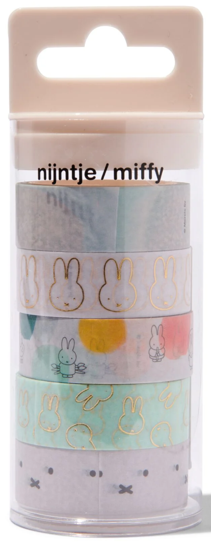 HEMA: Nijntje Washi Tape 5-Pack 