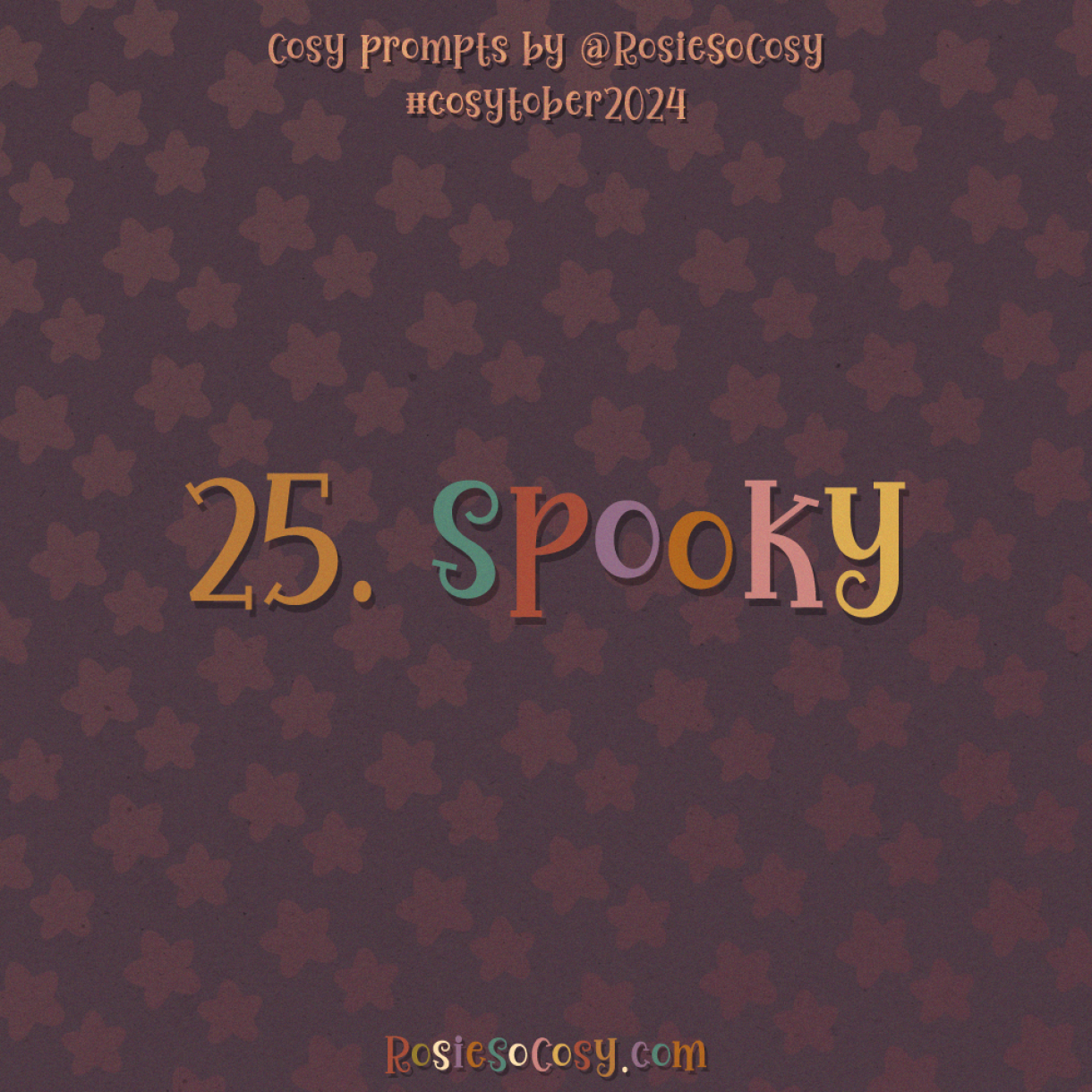 Cosytober 2024, day 25: Spooky